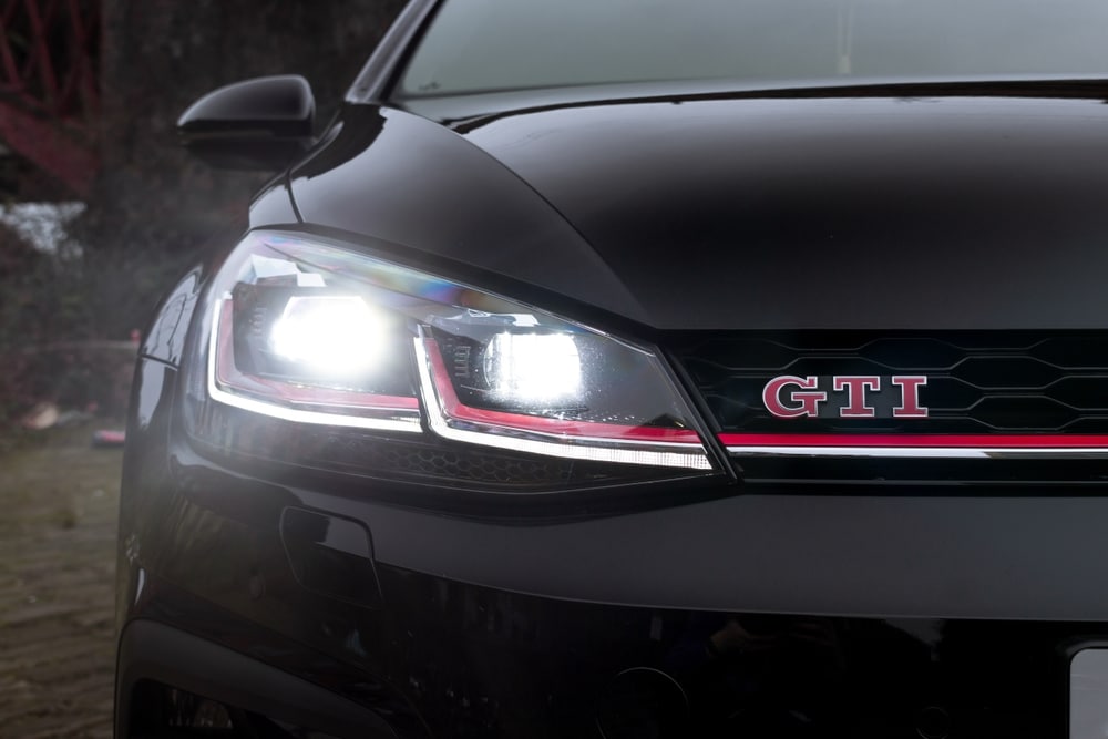 VW Golf Headlight Fault