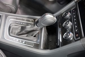 Automatic DSG gear selector in a Volkswagen Golf